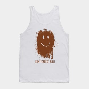 Run Forrest Gump Smile Tank Top